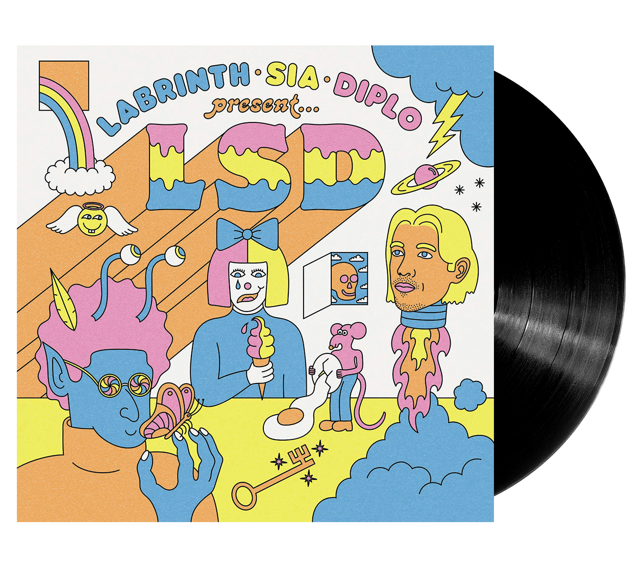 Image of Artwork for LSD feat. Sia, Diplo, and Labrinth's LABRINTH, SIA & DIPLO PRESENT... LSD (LP)